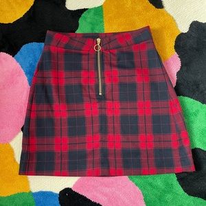 Lazy Oaf sorry we’re closed mini skirt